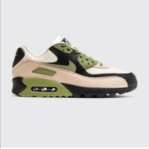 Nike neon green and yellow air max 90